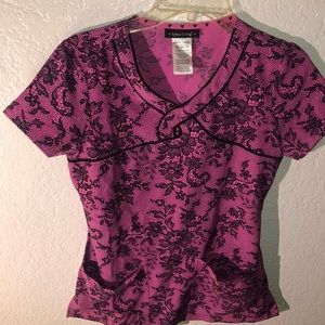 Heart Soul Scrub top